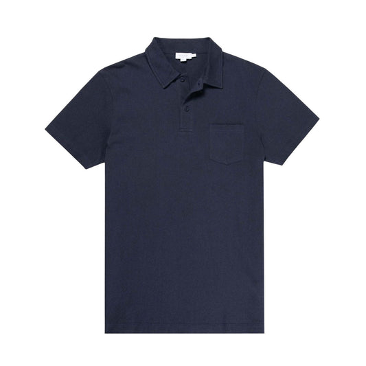 Sunspel Riviera Polo Navy