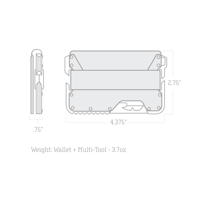 Dango T01 Tactical Bifold Wallet Spec-Ops