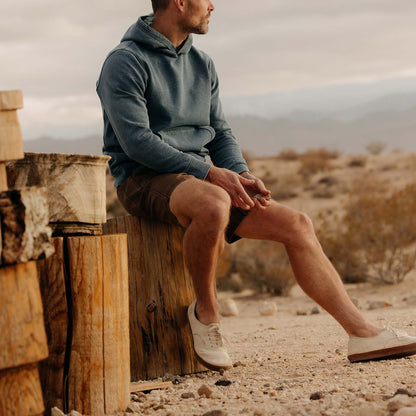 Taylor Stitch Washed Indigo Apres Hoodie