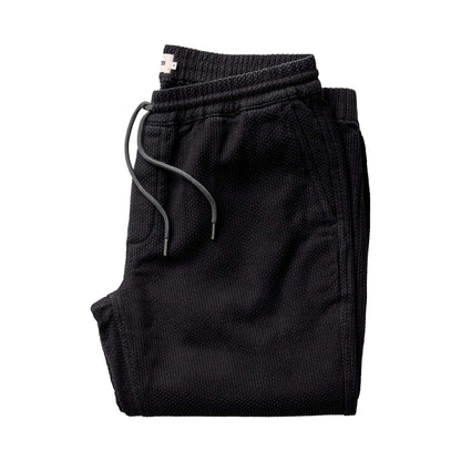 Taylor Stitch Sashiko Apres Pants Black Indigo