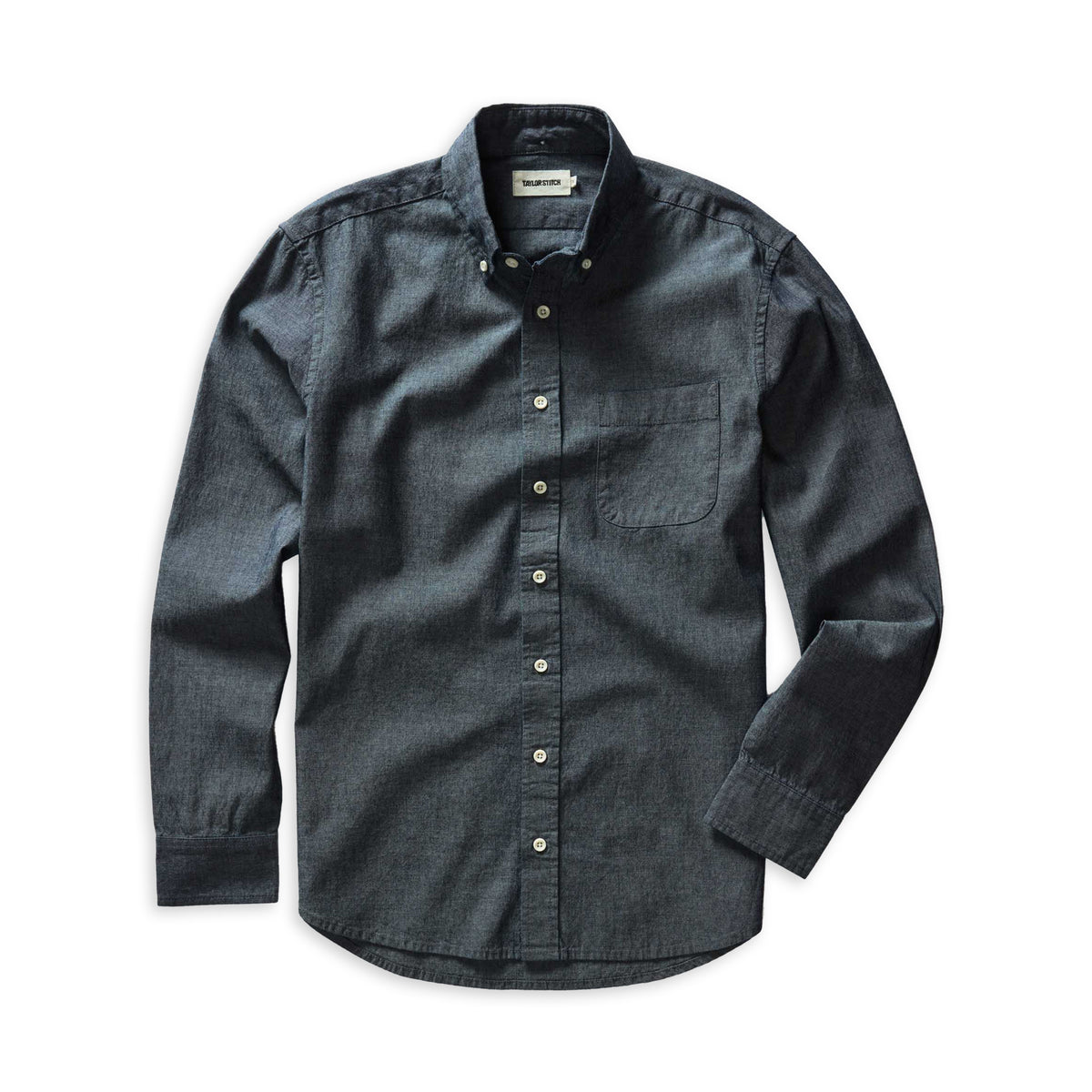Taylor Stitch Rinsed Indigo Chambray Jack Shirt XXL 46