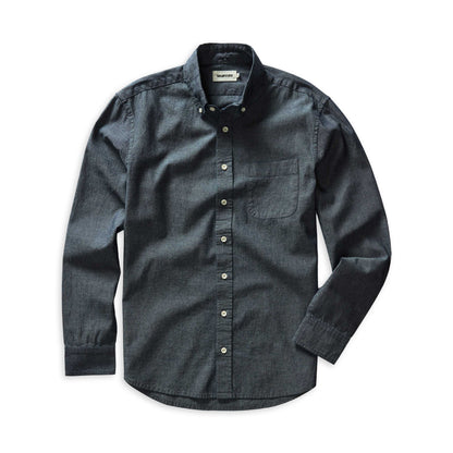Taylor Stitch Rinsed Indigo Chambray Jack Shirt XXL 46