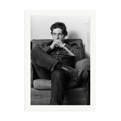 Thoughtful Al Pacino Framed Print Print Only XXL