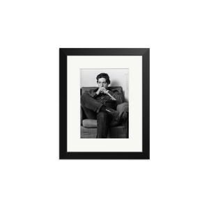 Thoughtful Al Pacino Framed Print Black Small