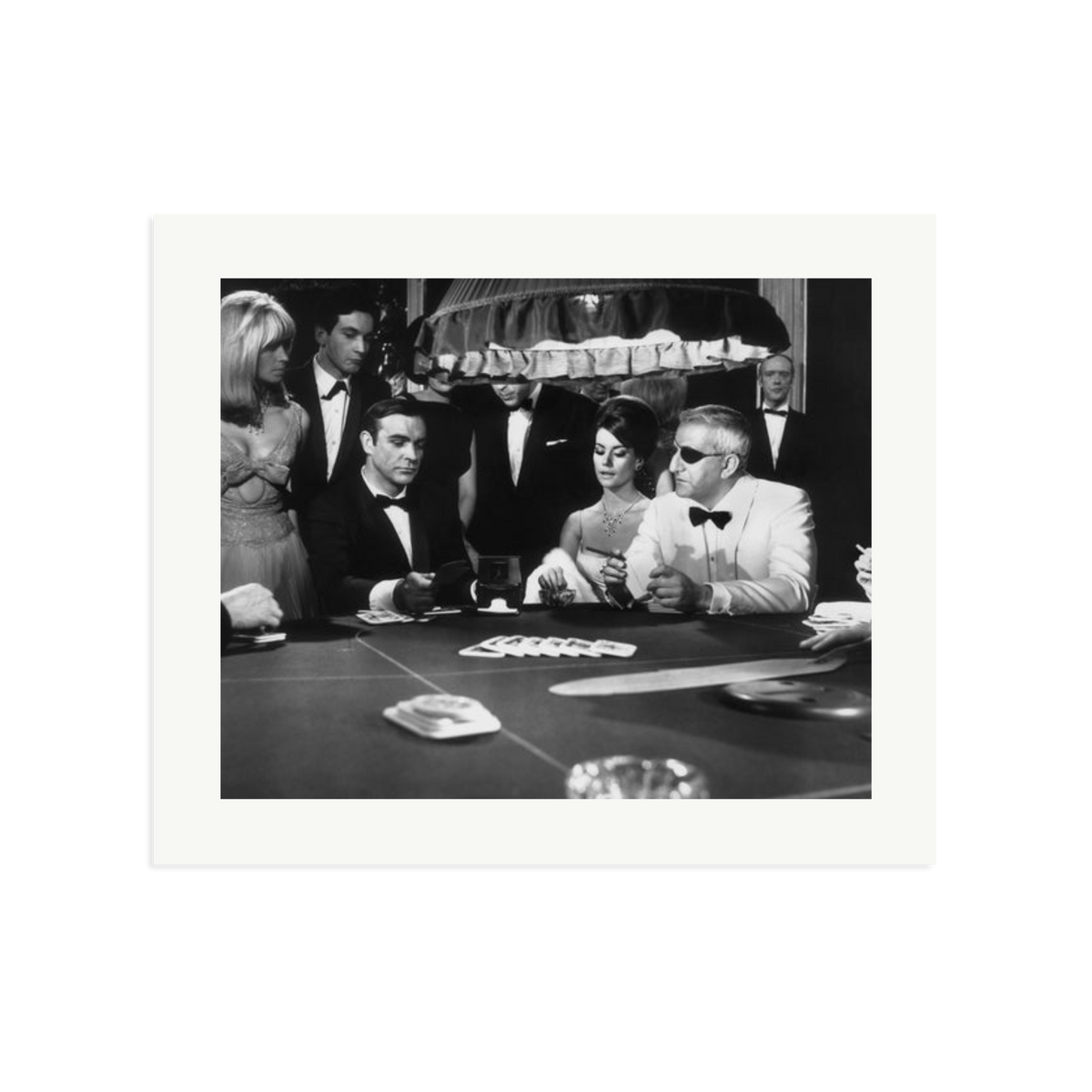 Thunderball Gambling Framed Print Print Only Large