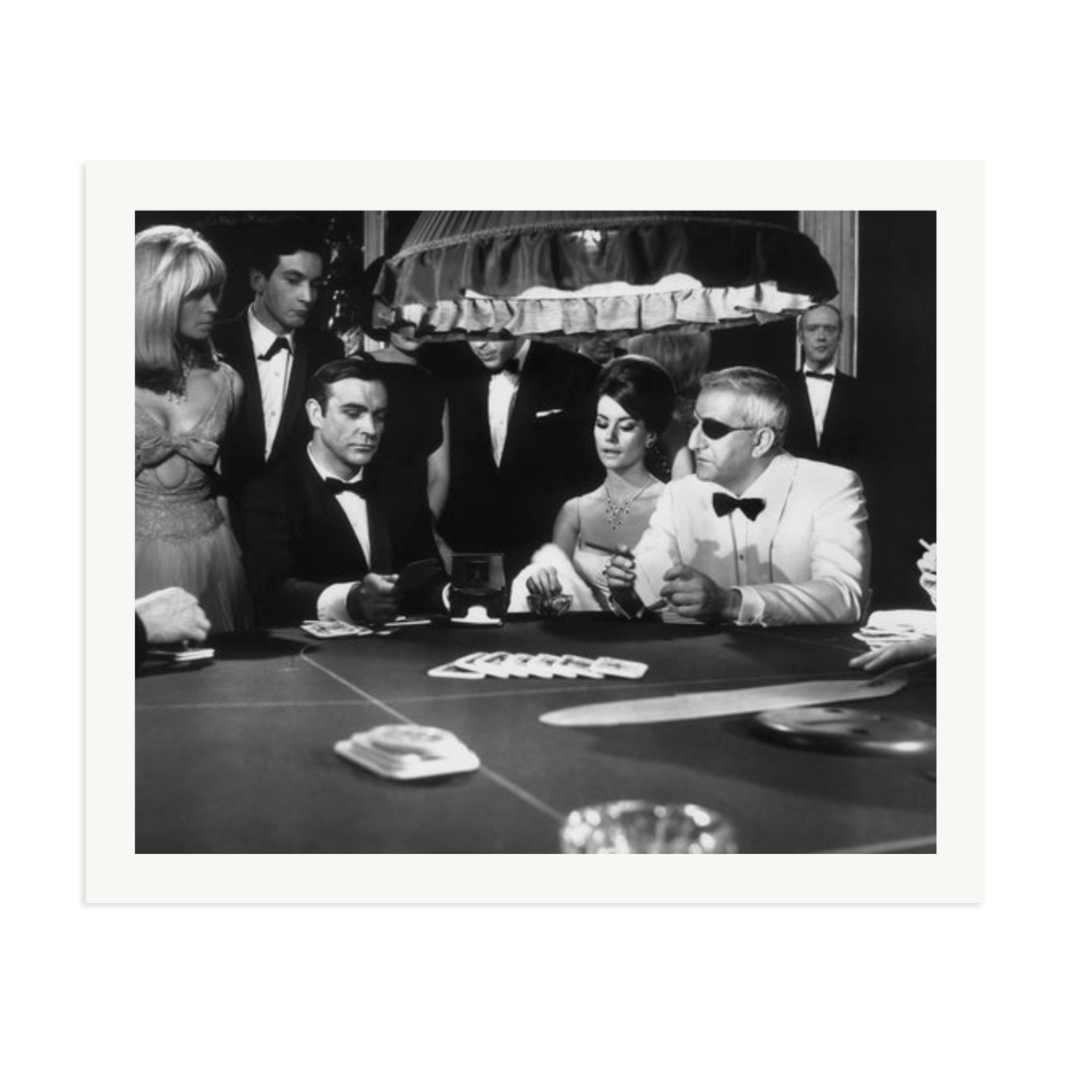 Thunderball Gambling Framed Print Print Only XXL