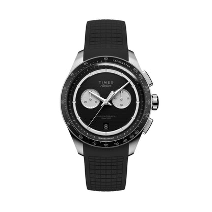 Timex Atelier M1q Chronograph Watch Synthetic Rubber Strap