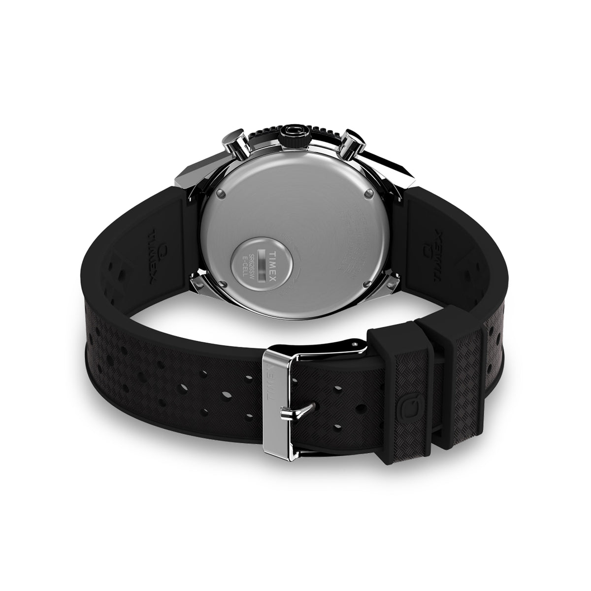 Timex Q Rubber Strap GMT Chronograph
