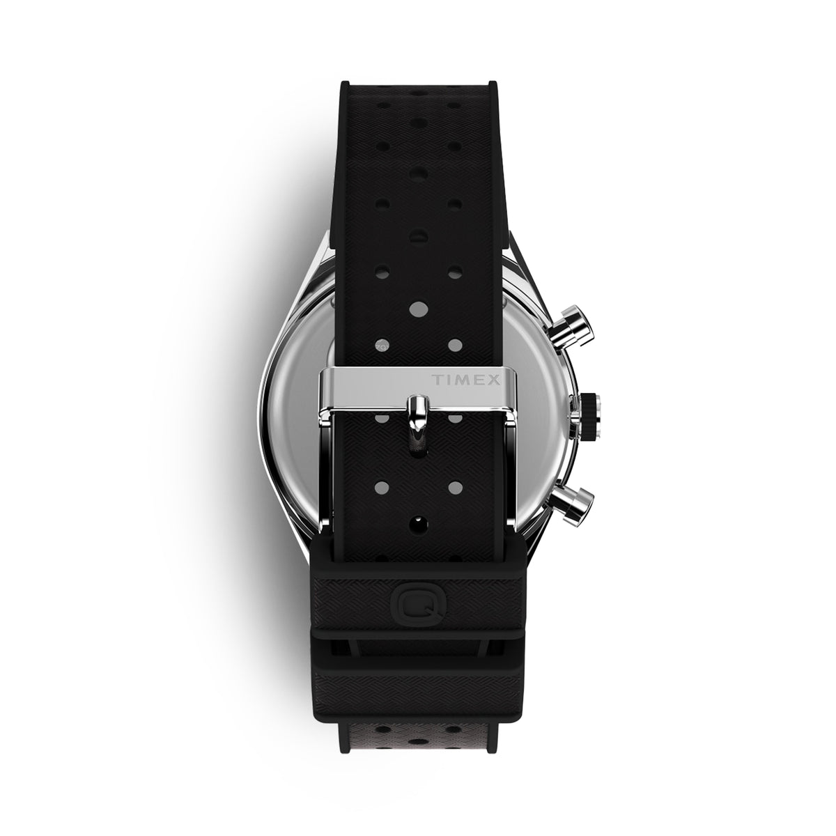 Timex Q Rubber Strap GMT Chronograph
