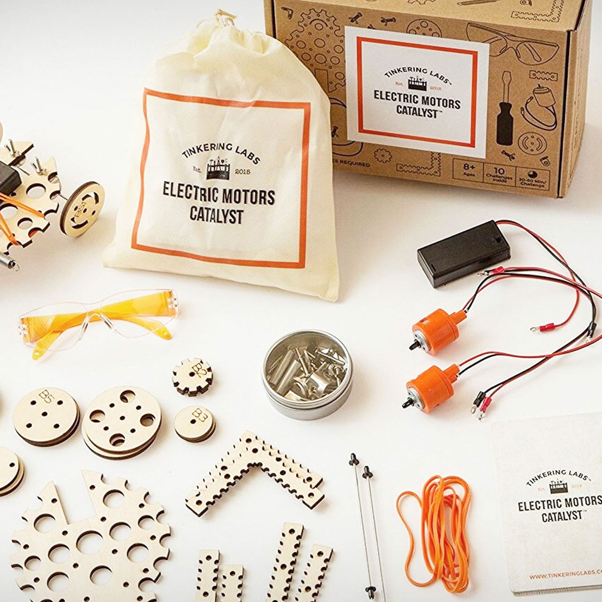 Tinkering Labs Electric Motors Toy Kit