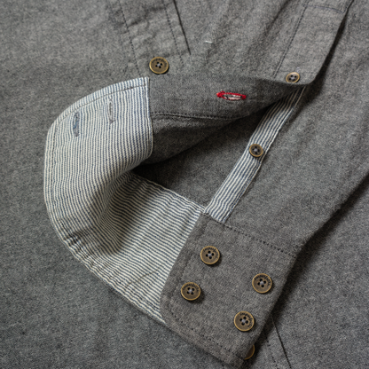 Imperfects Tradesman Button-Down in Chambray