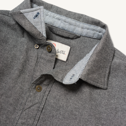 Imperfects Tradesman Button-Down in Chambray