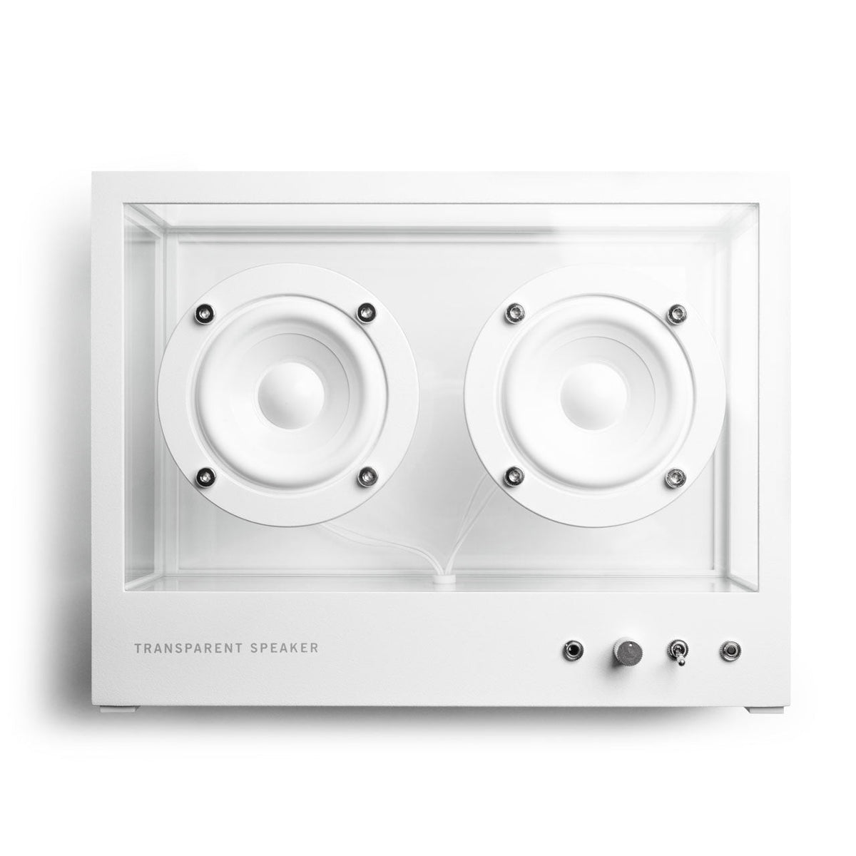 Mini Transparent Speaker White