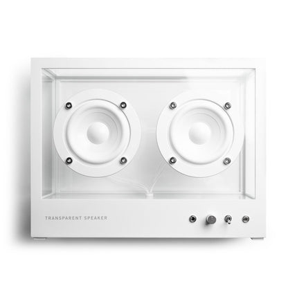 Mini Transparent Speaker White