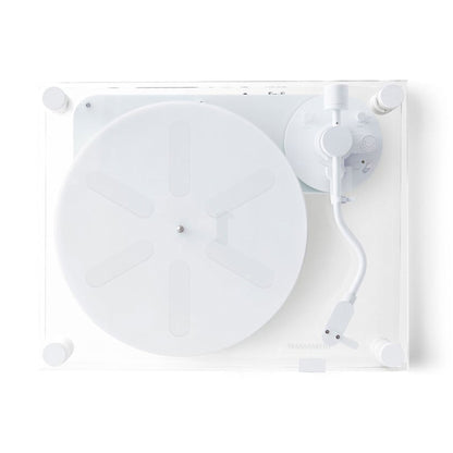 Transparent Turntable White