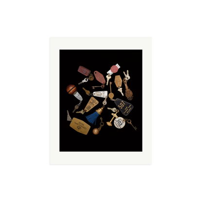 Travel Keys Framed Print Print Only Medium