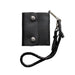 Iron & Resin Santa Fe Leather Wallet - Black