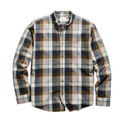 Billy Reid Bold Plaid Tuscumbia Shirt Button Down Multi