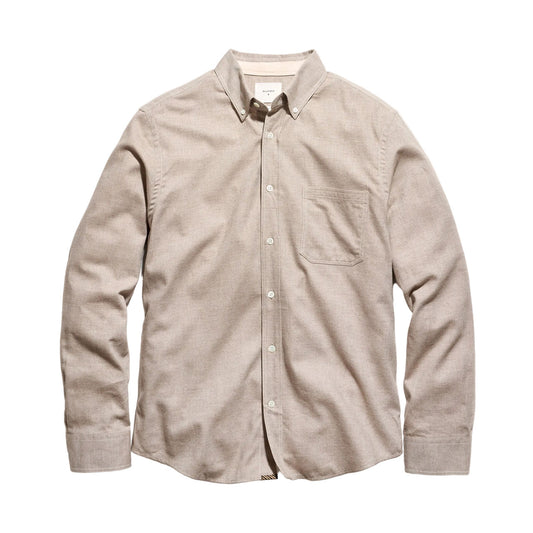 Billy Reid Tuscumbia Classic Shirt Tan
