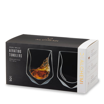 Alchemi Double-Walled Aerating Tumblers
