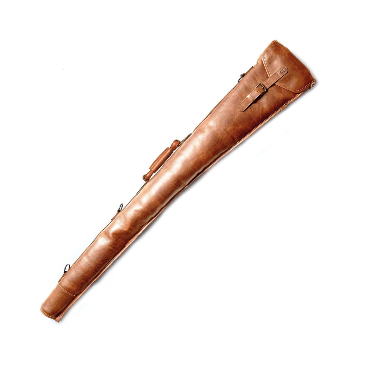 Tom Beckbe Fleece-Lined Leather Gun Sleeve Chestnut