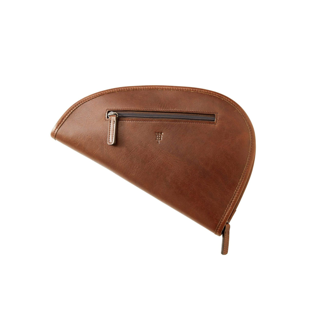 Tom Beckbe Leather Pistol Case Chestnut
