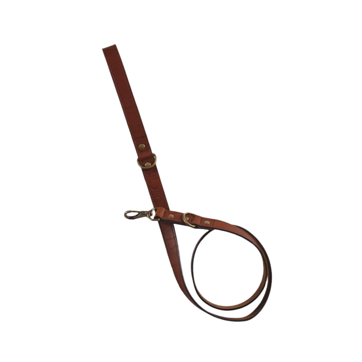 Tom Beckbe Leather Dog Leash Oak