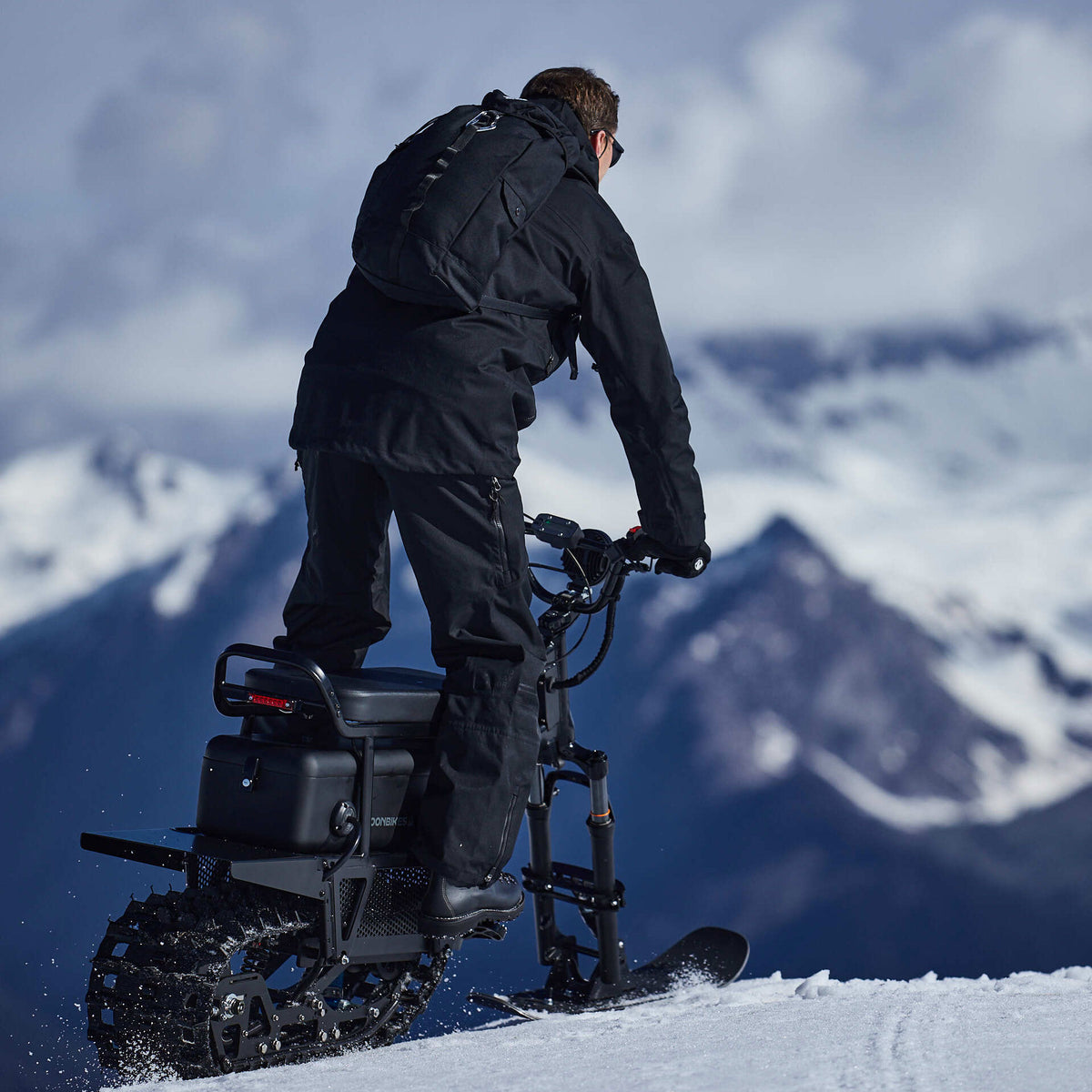 Moonbikes x Uncrate Electric Snowmobile