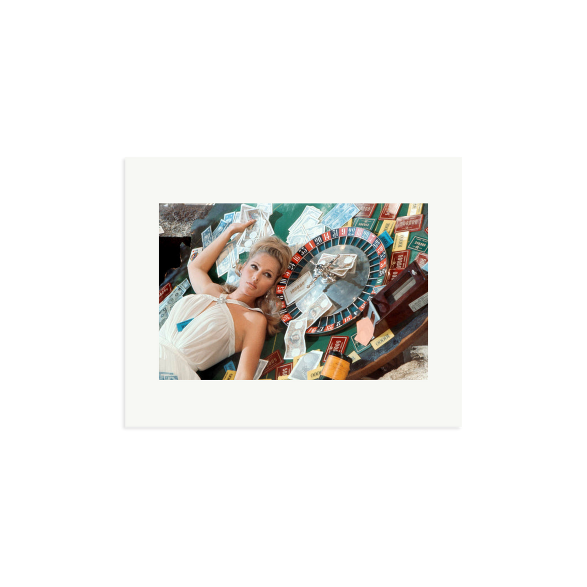 Ursula Andress at Casino Royale Framed Print Print Only Medium