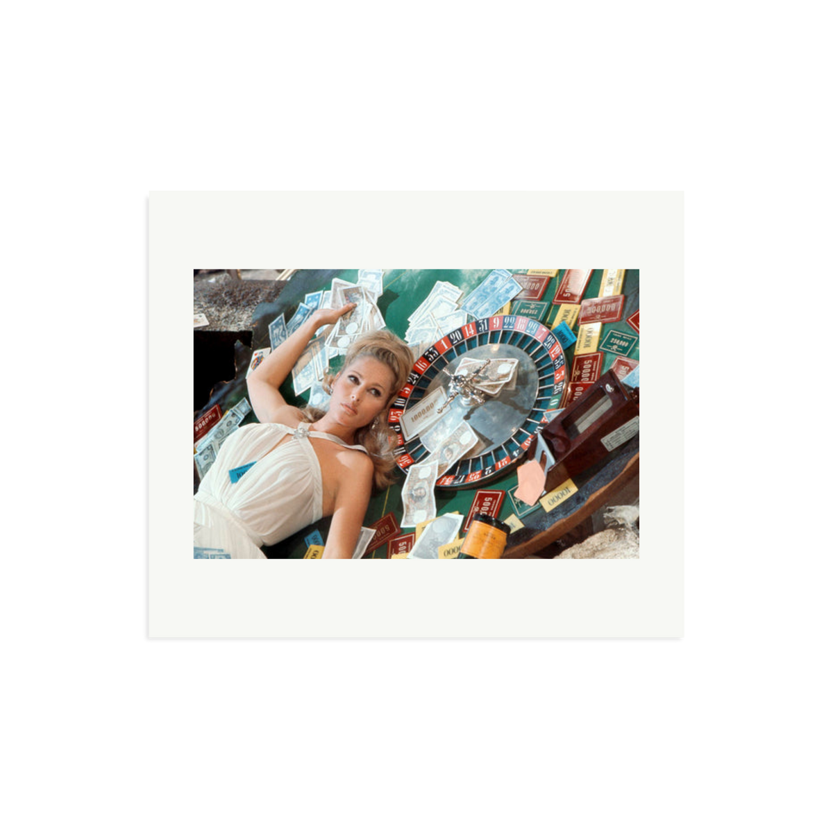 Ursula Andress at Casino Royale Framed Print Print Only Large