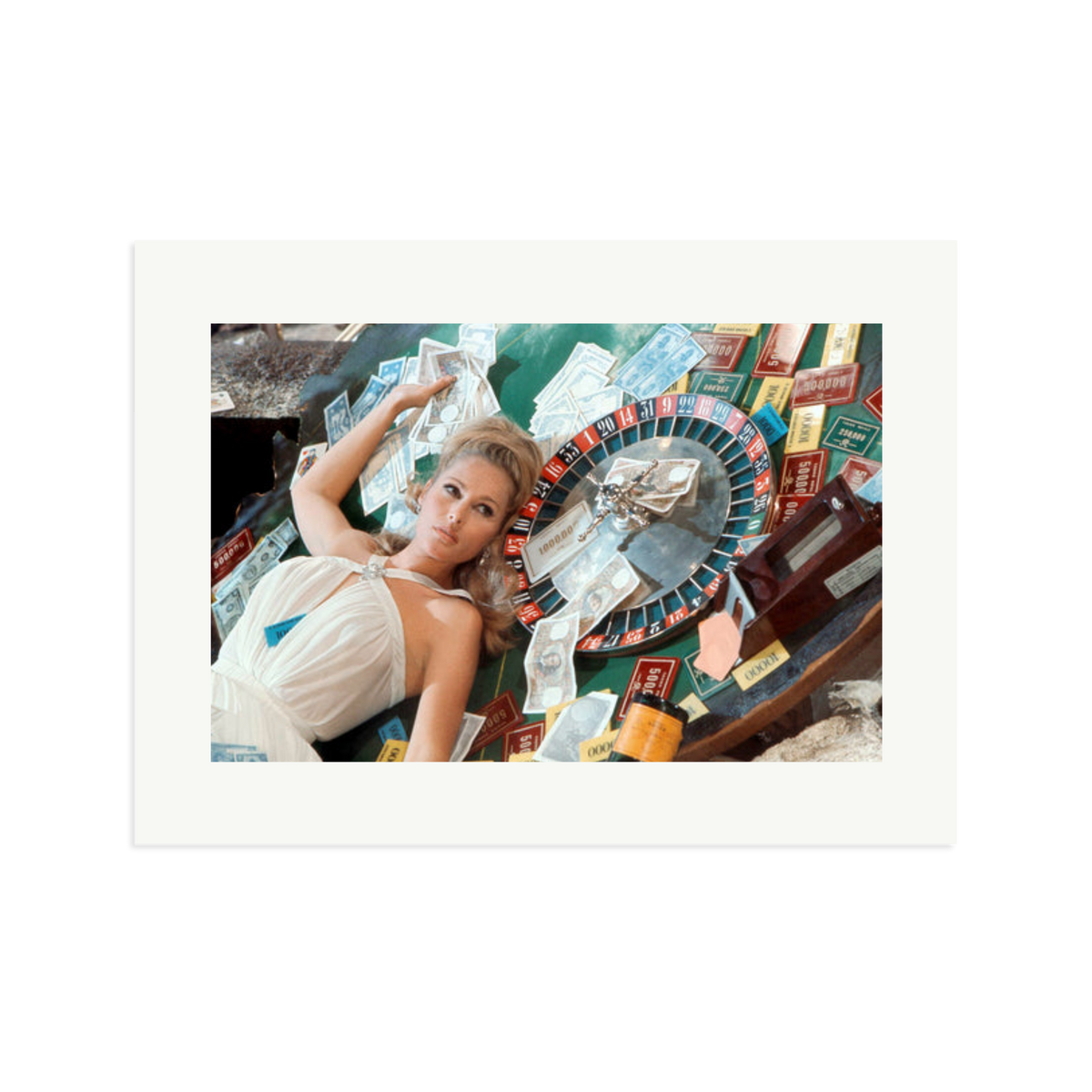 Ursula Andress at Casino Royale Framed Print Print Only XL