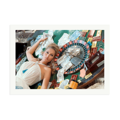 Ursula Andress at Casino Royale Framed Print Print Only XXL