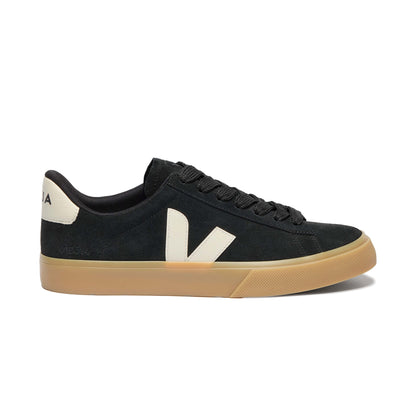 Veja Campo Bold Black Suede Sneakers US 12.5 EU 47