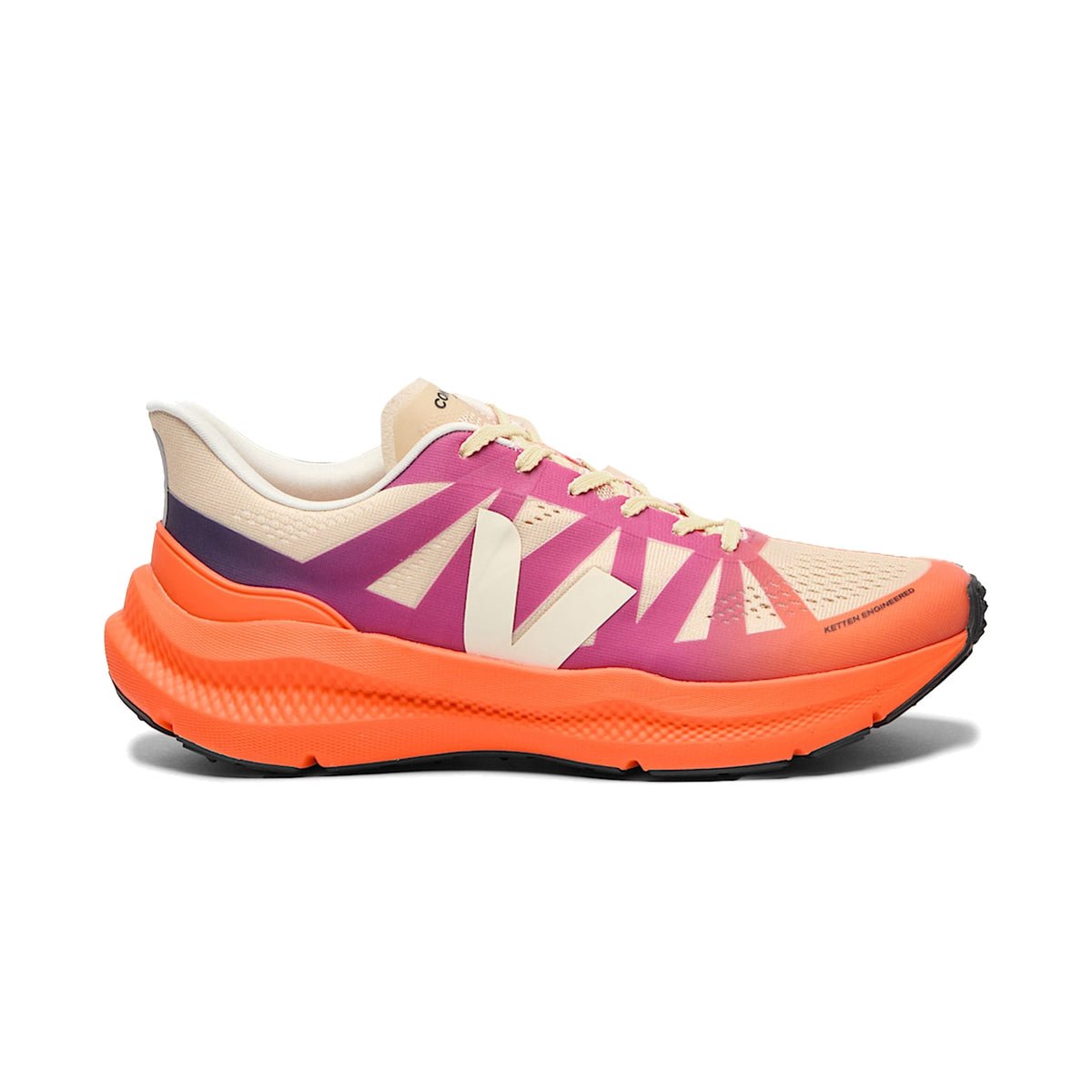 Veja Condor 3 Advanced Engineered-Mesh Trail Shoes GRADIENT ORANGE FLUO