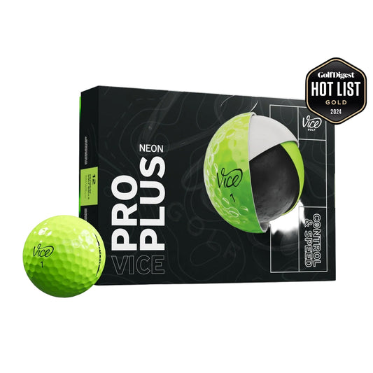 Vice Pro Plus Lime Golf Balls