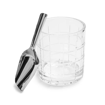 Waterford Crystal Cluin Ice Bucket & Scoop