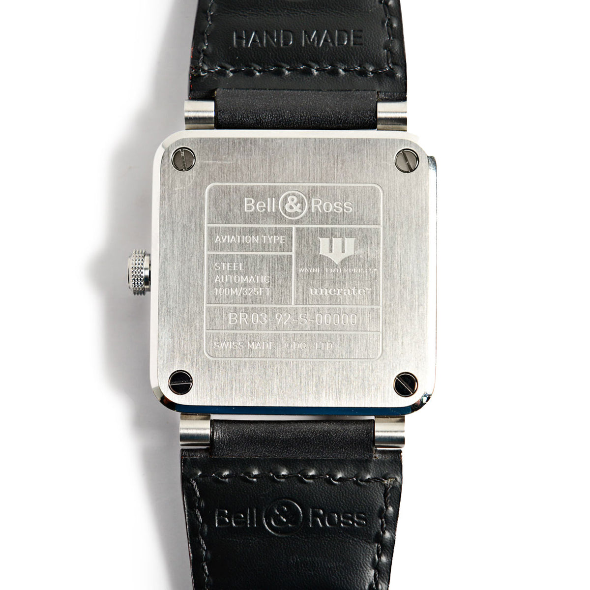 Wayne Enterprises x Uncrate x Bell & Ross BR 03-92 Watch