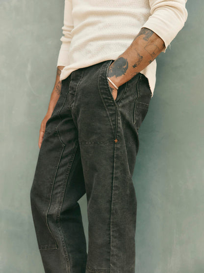 imogene + willie hencye canvas workpant in washed slate