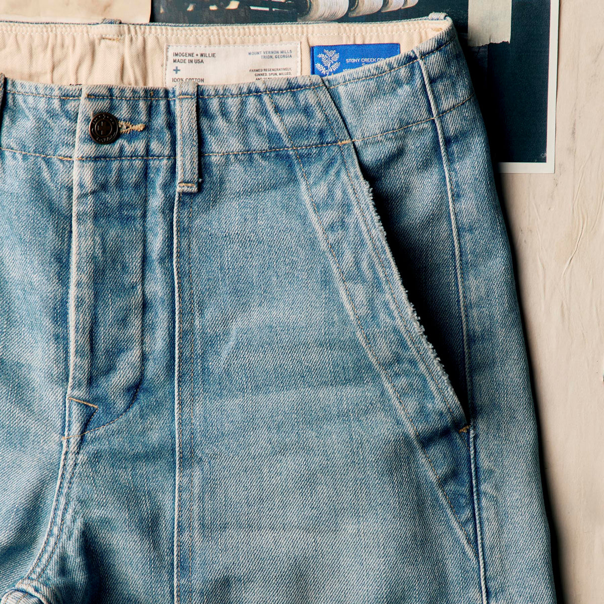 imogene + willie hencye natural indigo jeans