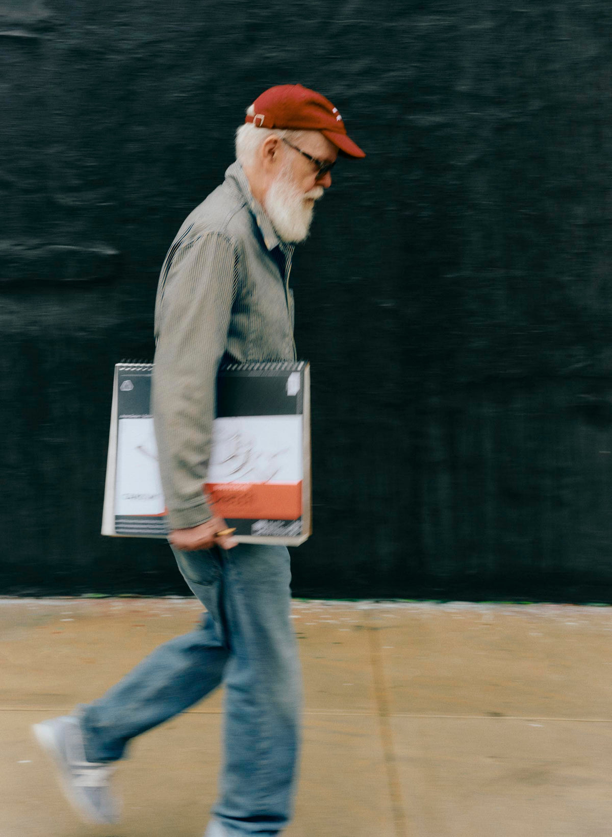 imogene + willie the utility coat in hickory stripe