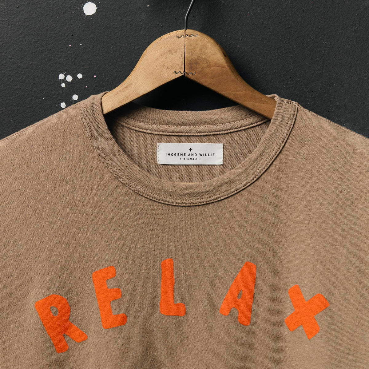 imogene + willie the "relax" tee