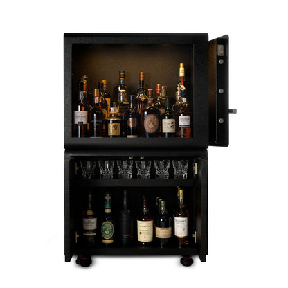 Whiskey Vault Burnt Teak