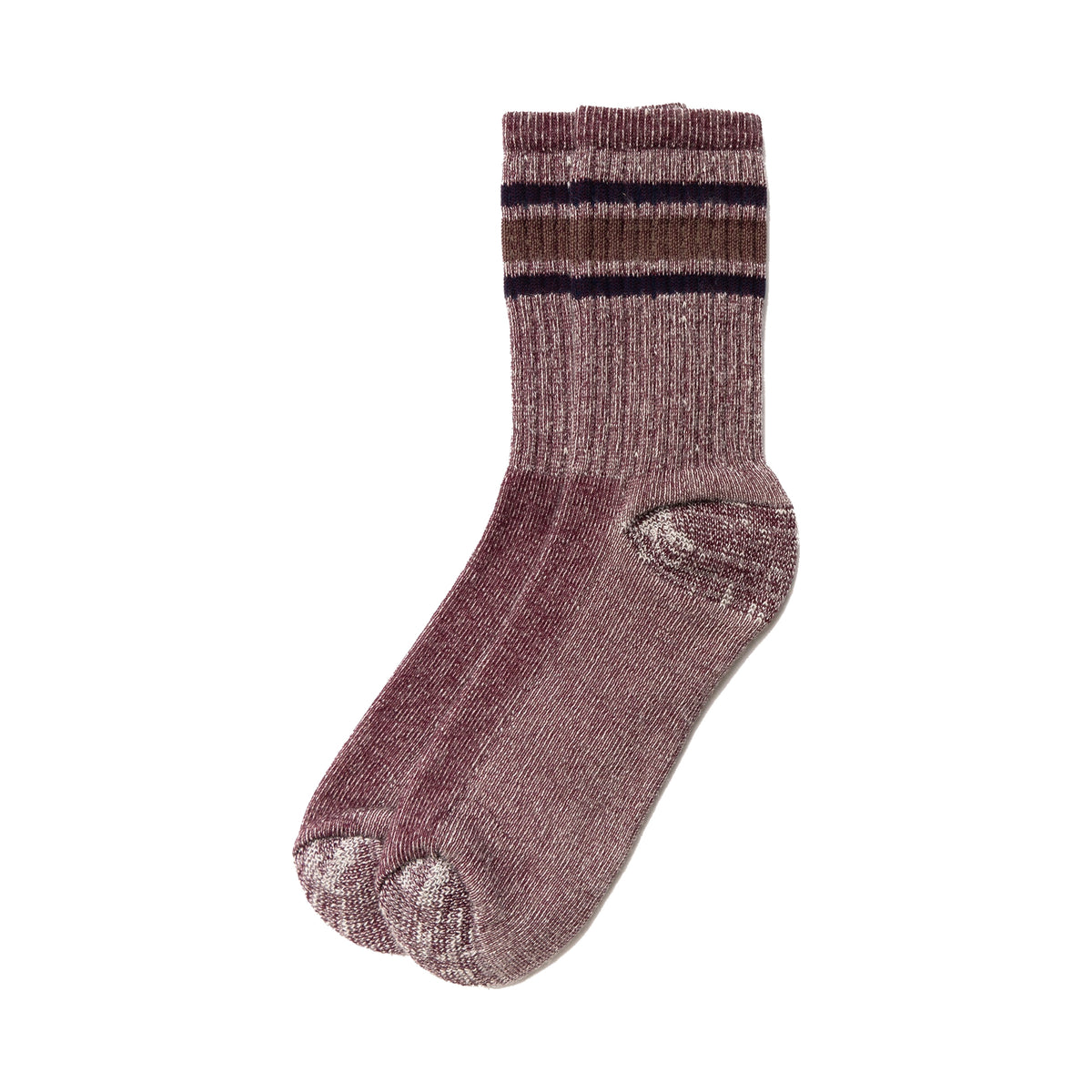 American Trench Merino Activity Crew Socks Maroon m