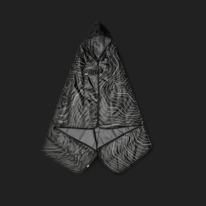 Wren Puffy Blanket Poncho