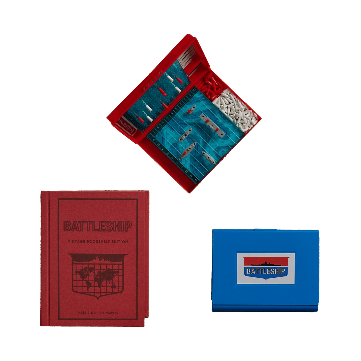 Vintage Bookshelf Game Collections