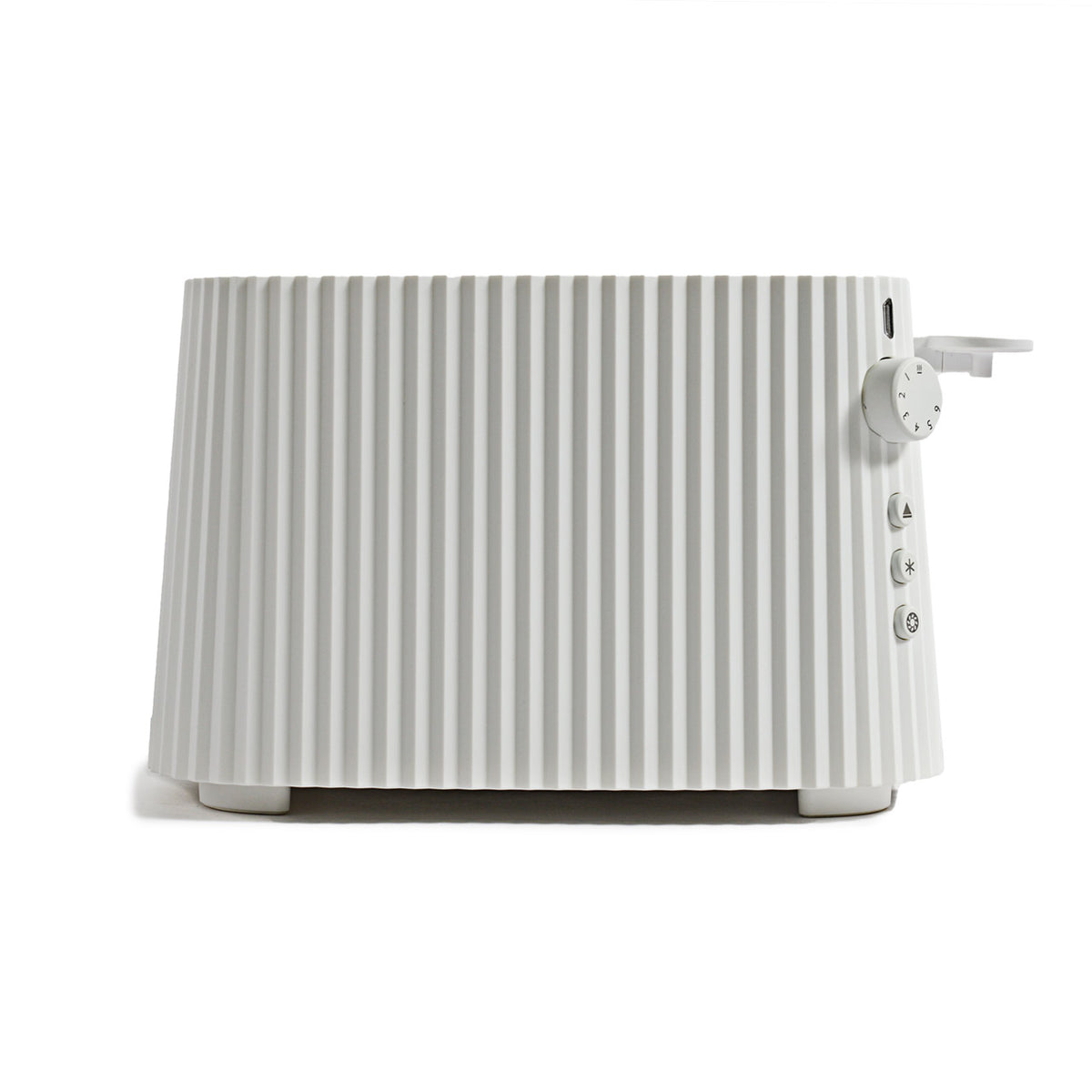 Alessi Plisse Toaster White