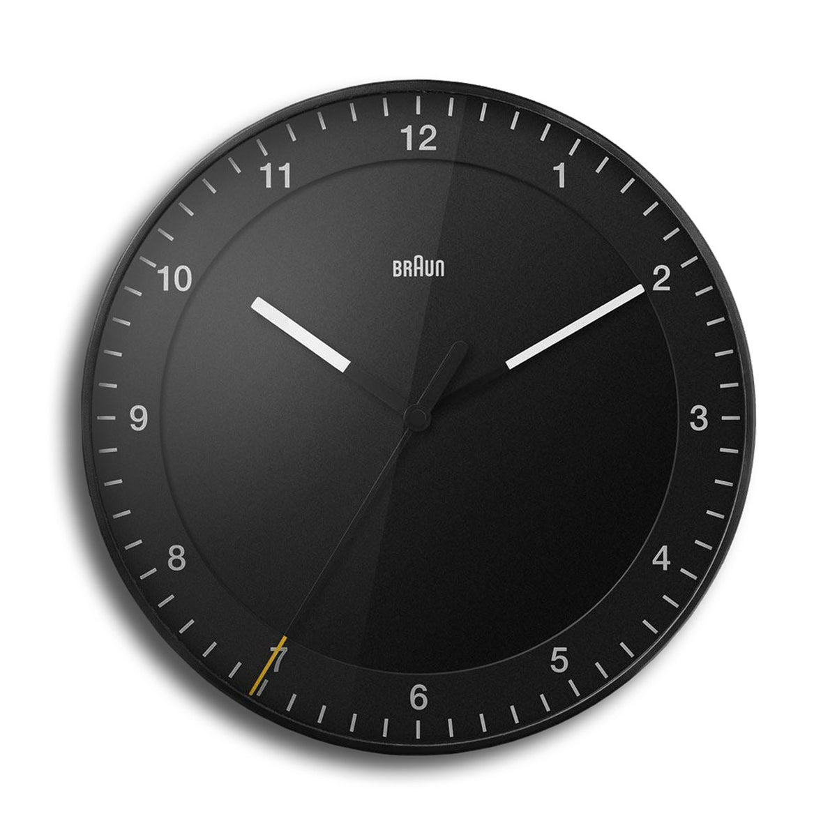 Braun Classic Wall Clock Black