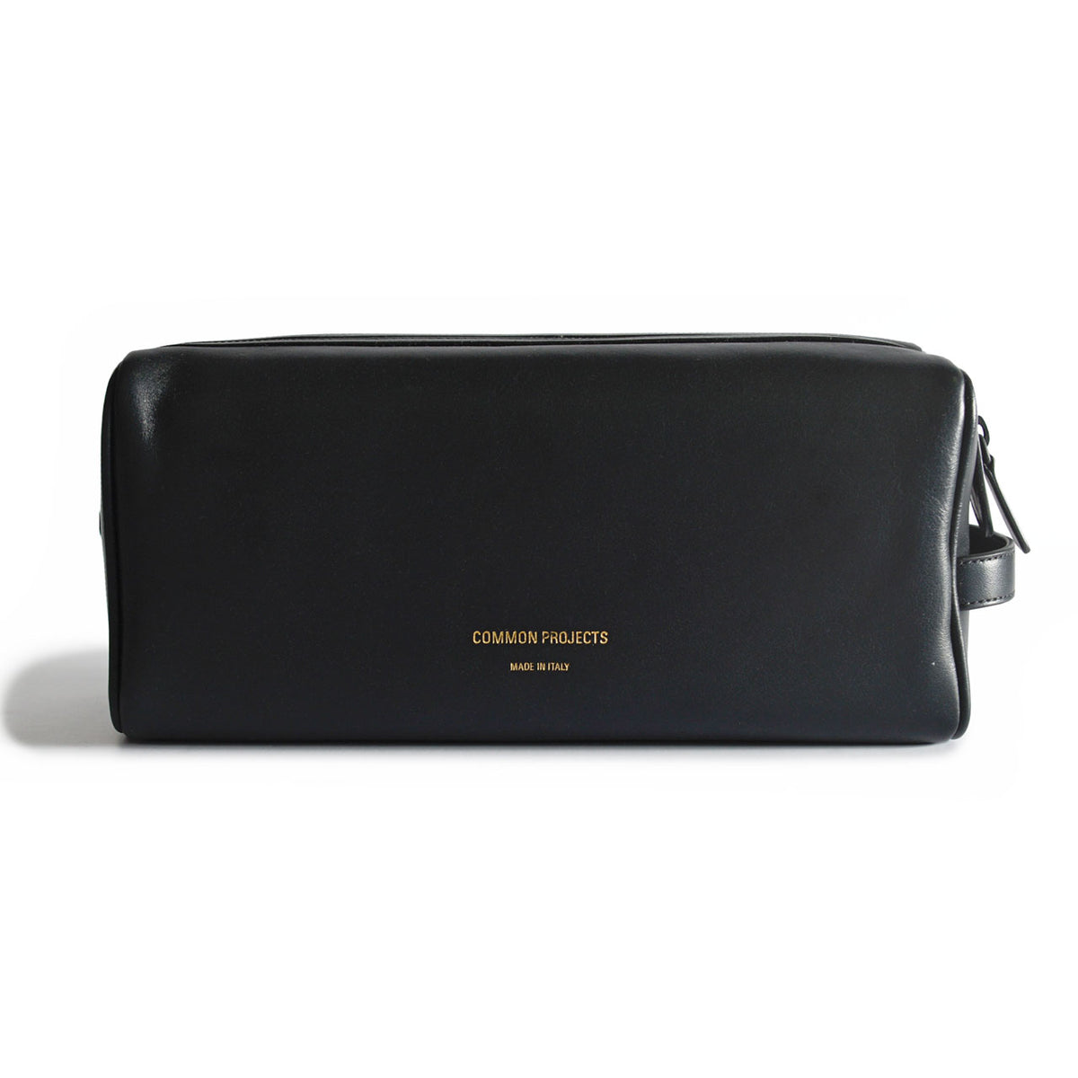 Common Projects Leather Wash Bag Black