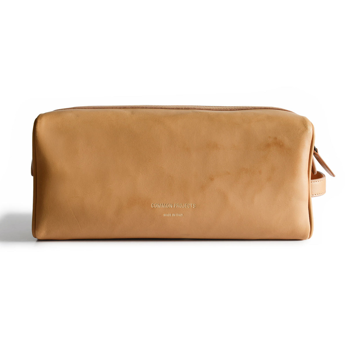 Common Projects Leather Wash Bag Tan