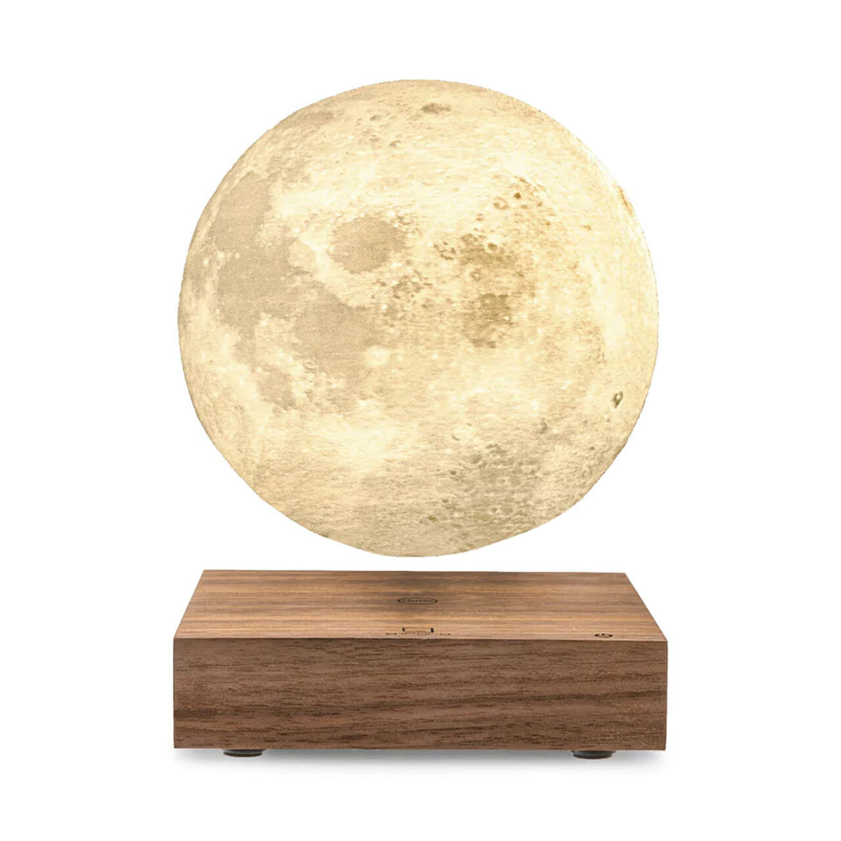 Levitating Moon Lamp American Walnut